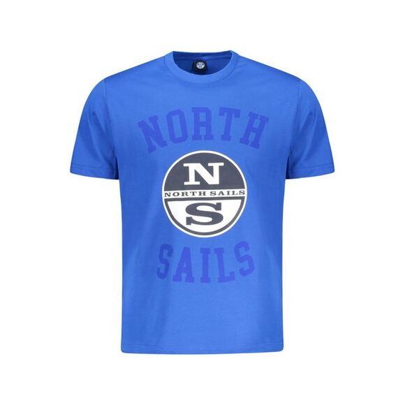 North Sails Blue Cotton Men's Men's T-Shirt